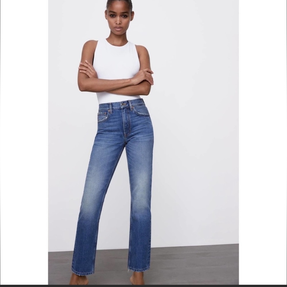 Zara The Truth Slim Jeans in Indigo Blue
